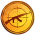 Medalha Gold - AK47